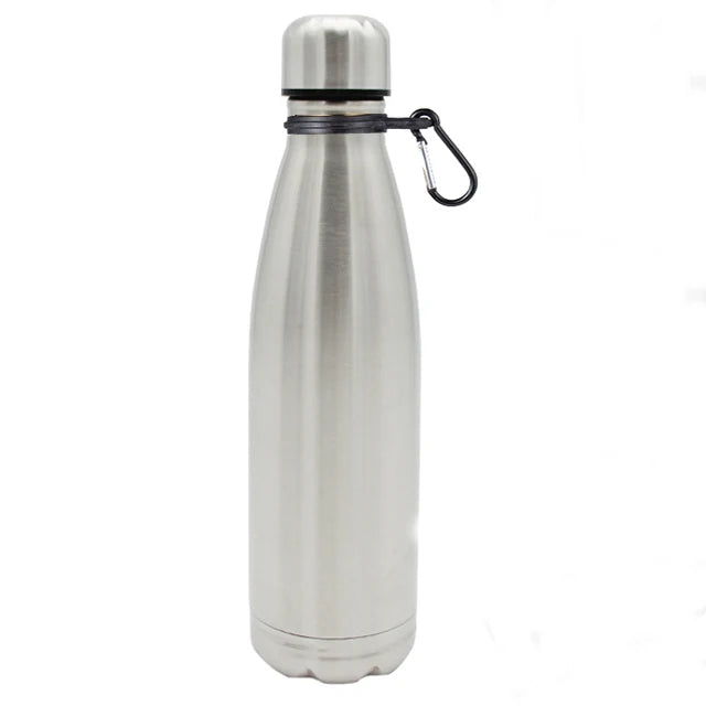 Stainless Steel Diversion Portable Water Bottle with Bottom Secret Compartment