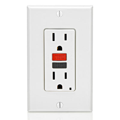 4K/2K/1080P WIFI IP Hidden Safe & Secure Paste and Go STICK ON GFCI AC Receptacle Wall Outlet Camera
