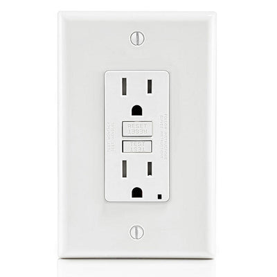 4K/2K/1080P WIFI IP Hidden Safe & Secure Paste and Go STICK ON GFCI AC Receptacle Wall Outlet Camera
