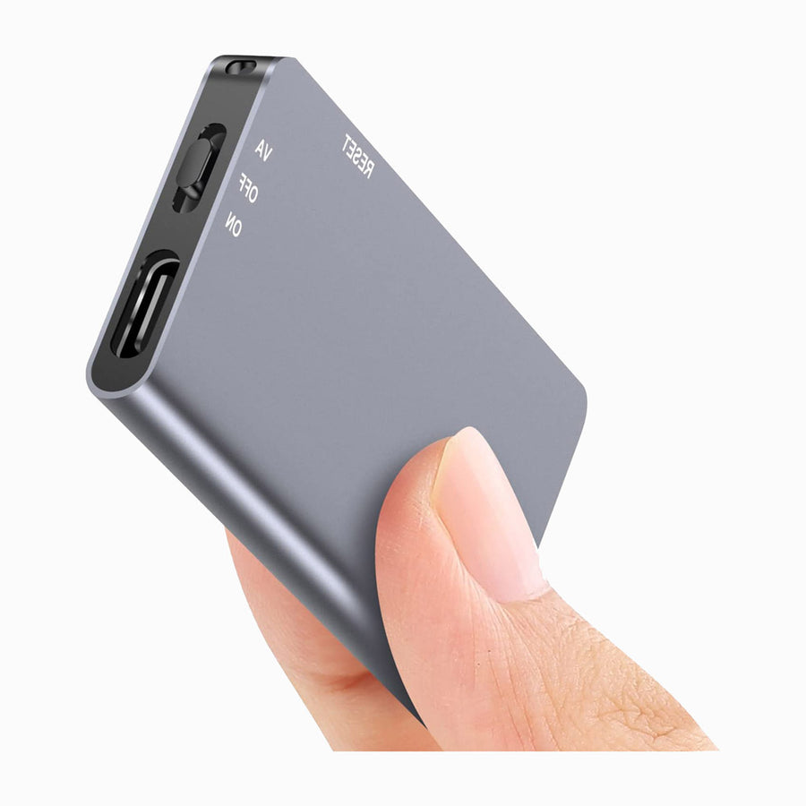 ORIONTEC NB-80 32GB-128GB COVERT Voice Audio Recorder for Lectures Meetings Calls