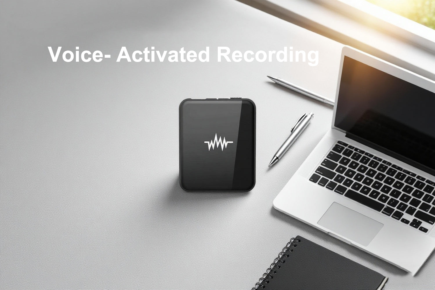 ORIONTEC NB-60 Ultra Discreet Small (AKA: The BLACK BOX) Voice Activated Recorder With Two Sided Magnet