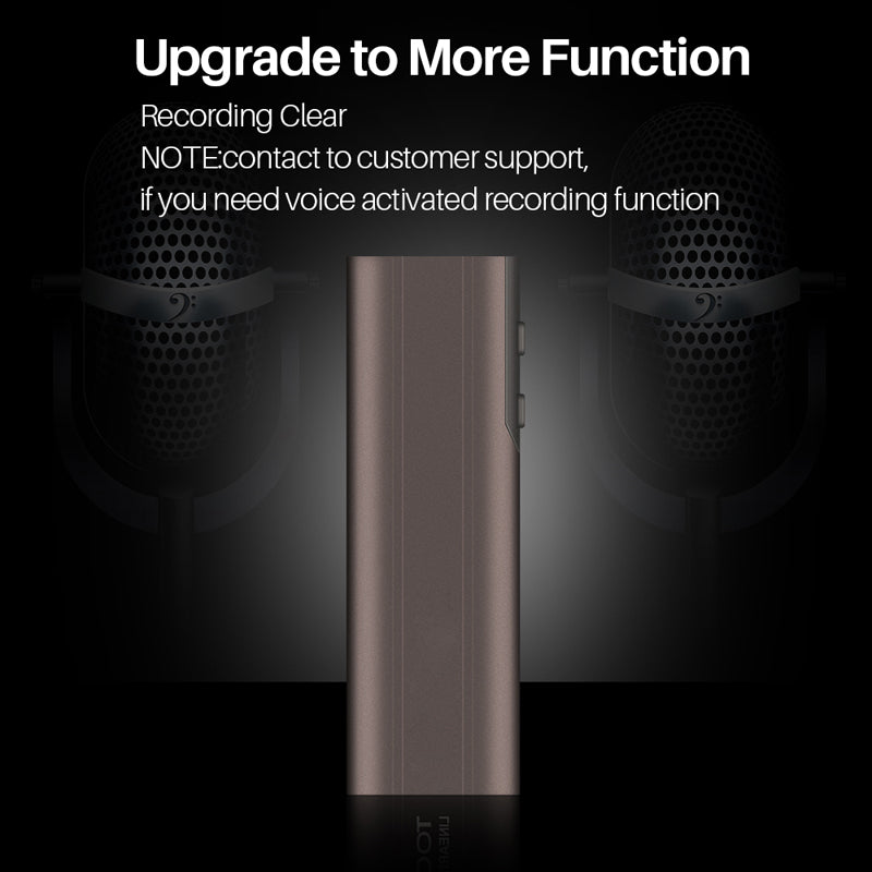 ORIONTEC OT-45 Slim Audio Recorder with One Click Operation