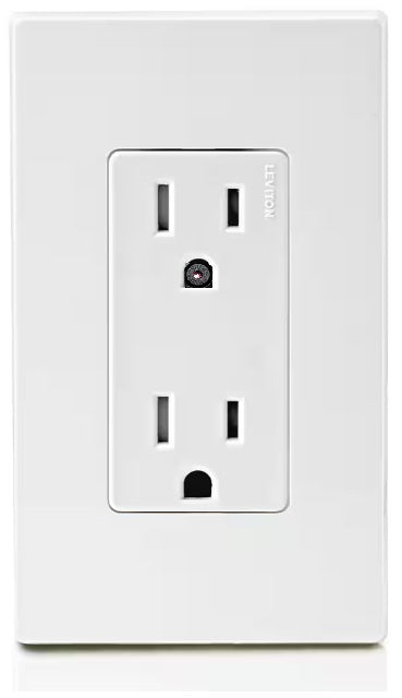 4K/2K/1080P WIFI IP Hidden Safe & Secure PASTE and GO STICK ON AC Receptacle Wall Outlet Camera