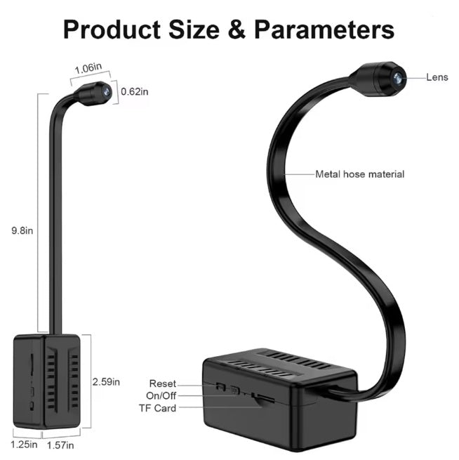 4G 3G 4K DIY 1080P DVR Remote Location SPY Security Camera