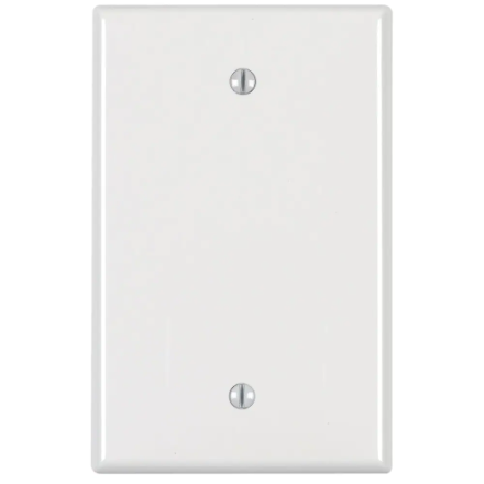 4K/2K/1080P IP WIFI Camera AC RECEPTACLE COVER - 1-Gang Midway Nylon Blank wall plate