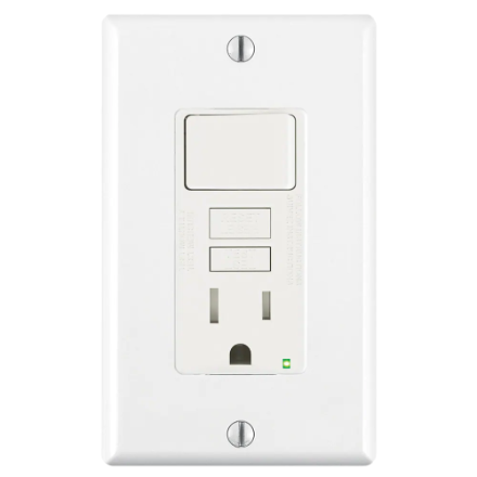 Decora GFCI 4K/2K/1080P WIFI IP Wall Outlet Combinational Light Switch Safe & Secure Pinhole Camera