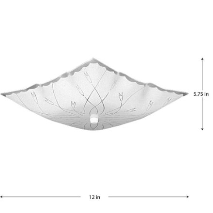 Progress White Dome Light 4K/2K/1080P WIFI IP Camera Chandelier