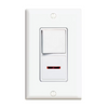 Decora Combination Switch/Pilot, White