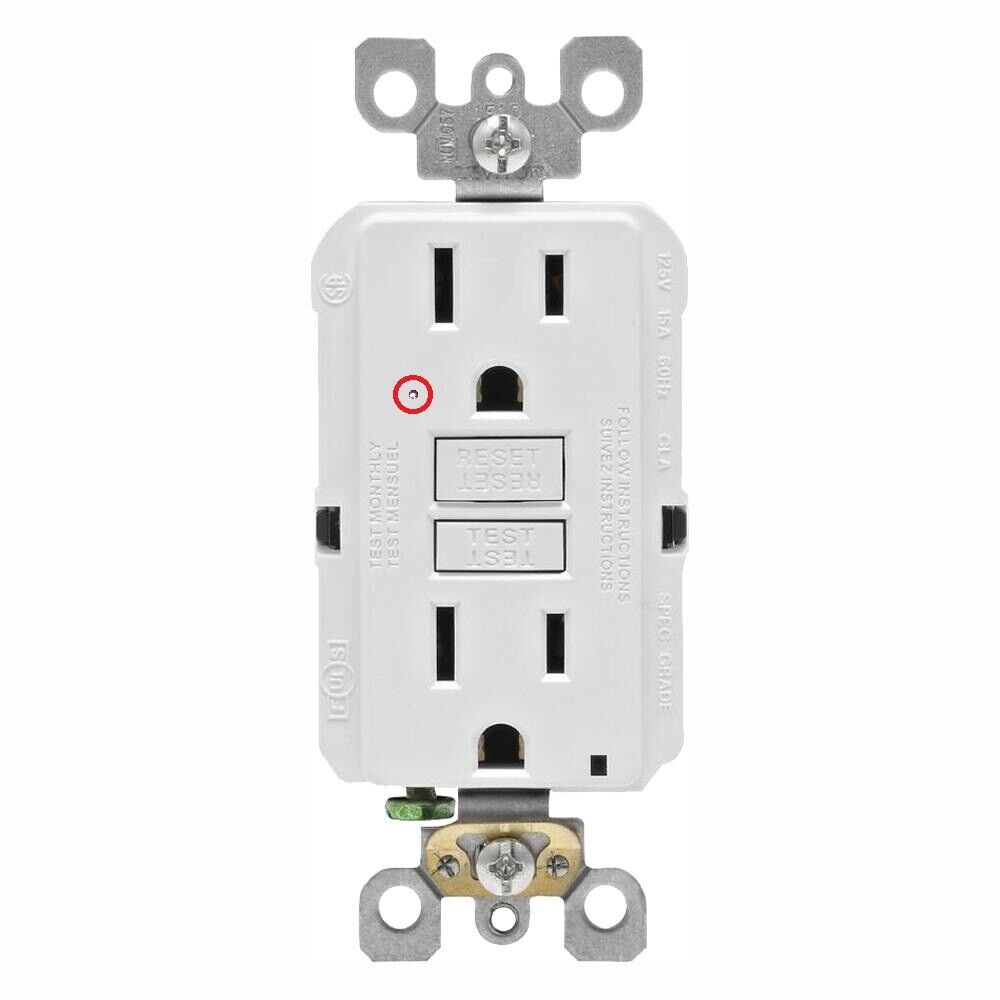 4K/2K/1080P WIFI IP Hidden Security SIDE Pinhole Camera GFCI AC Receptacle Wall Outlet