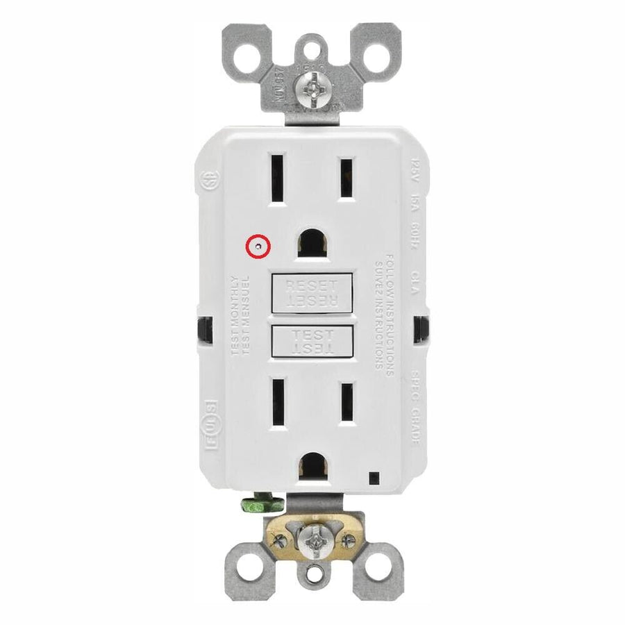 4K/2K/1080P WIFI IP Hidden Security SIDE Pinhole Camera GFCI AC Receptacle Wall Outlet