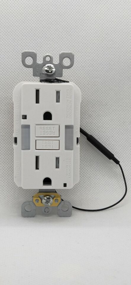 4K/2K/1080P IP WIFI Hidden & SAFE Camera GFCI GUIDE NIGHT LIGHT AC Receptacle