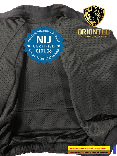 ORIONTEC NIJ-IIIa UHMWPE Bullet Proof Discreet Soft Armour Vest-SPYMODS