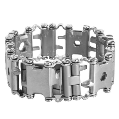 29 Multi-Tool SILVER BRACELET Screwdriver in One-SPYMODS