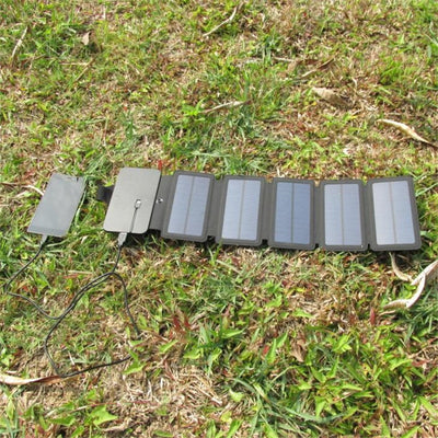 Folding 10W 5V 2.1A Solar Charger w/USB Output-SPYMODS