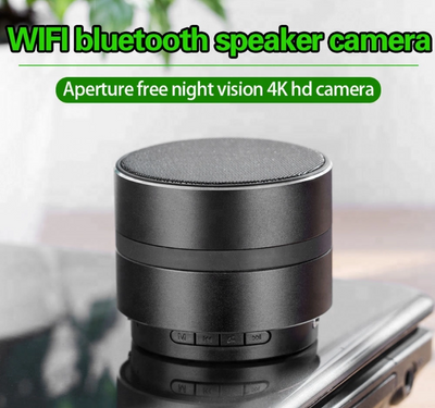 1080P HD H.264 WIFI Bluetooth SPEAKER HD SPY CAMERA-SPYMODS