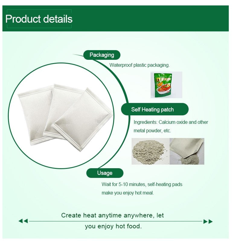 MRE FLAMELESS CAMPING PORTABLE HEATER COOKING STOVE BAG-SPYMODS