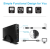 Hidden Covert WIFI 1080P IP External Hard Drive Enclosure Nanny Pinhole Camera-SPYMODS