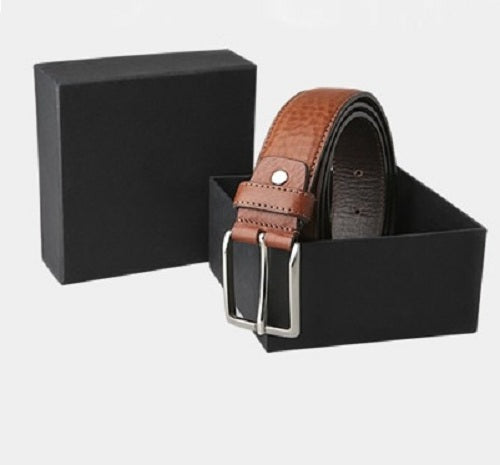 SECRET ZIPPERED POCKET LEATHER SAFE DIVERSION TRAVEL BELT