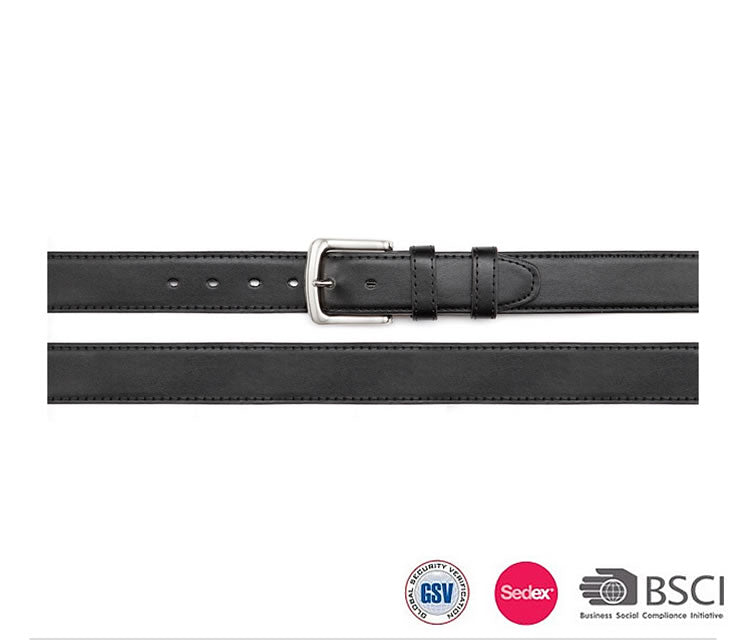 SECRET ZIPPERED POCKET LEATHER SAFE DIVERSION TRAVEL BELT-SPYMODS