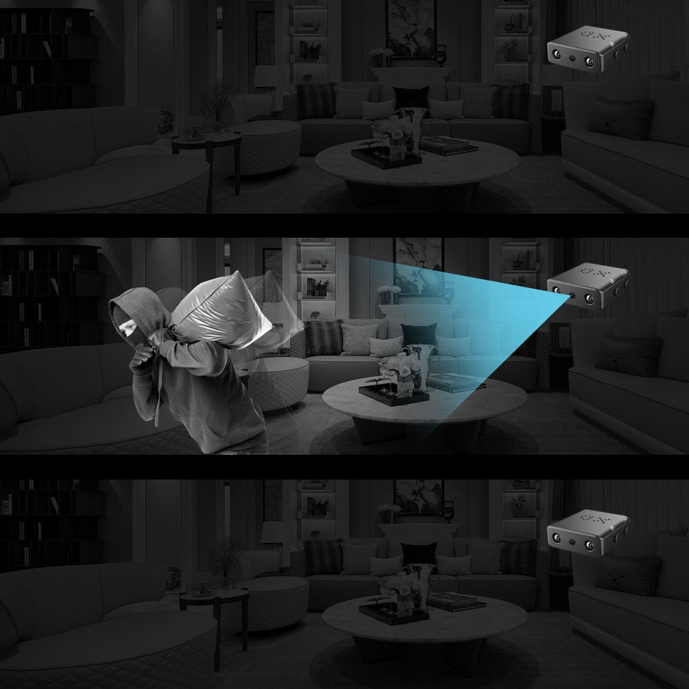 SPYMODS 1080P DVR XD NIGHT VISON MINI SPY CAMERA