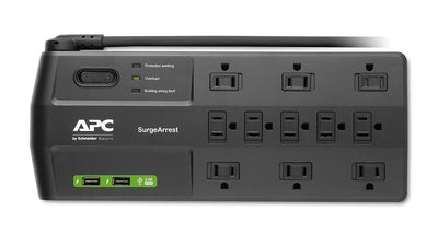 1080P HD IP WIFI Hidden Nanny Camera 11 Outlet AC + 2 USB External Power Bar!-SPYMODS