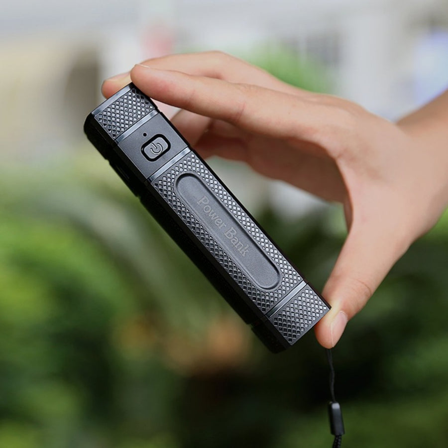 FLASHLIGHT USB POWER BANK CHARGER-SPYMODS