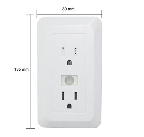 Stick ON WIFI Battery Powered  WALL OUTLET 1080P IP SECURITY PRODUCT CAMERA