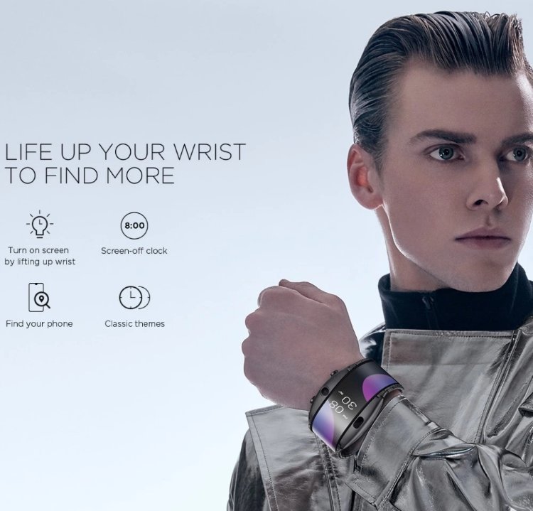 ZTE Nubia Alpha 4" inch AMOLED Flexible Wrist Mobile Smartphone Watch-SPYMODS