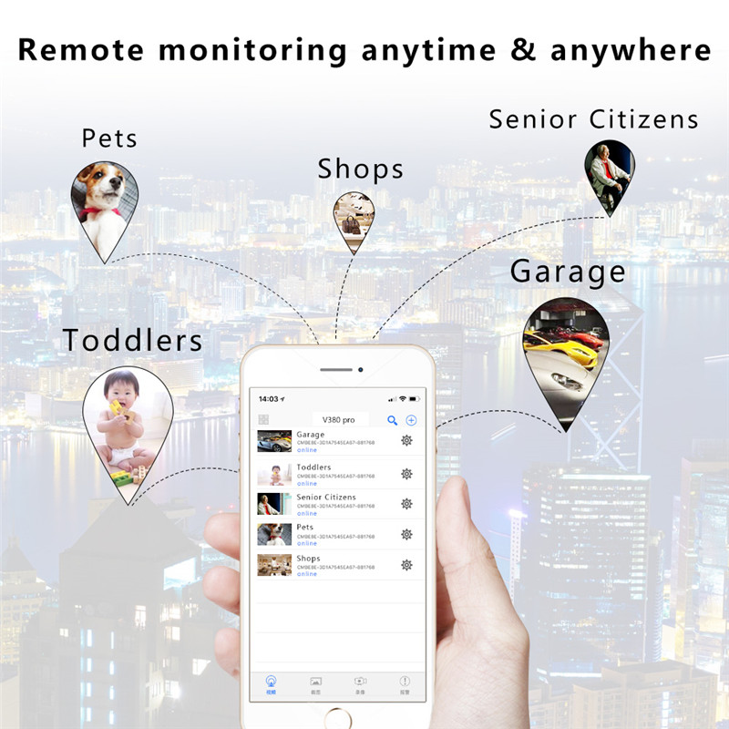 4K 1080P MINI Wifi DVR USB IP Surveillance Nanny HD Camera DVR Recorder W/Motion-SPYMODS